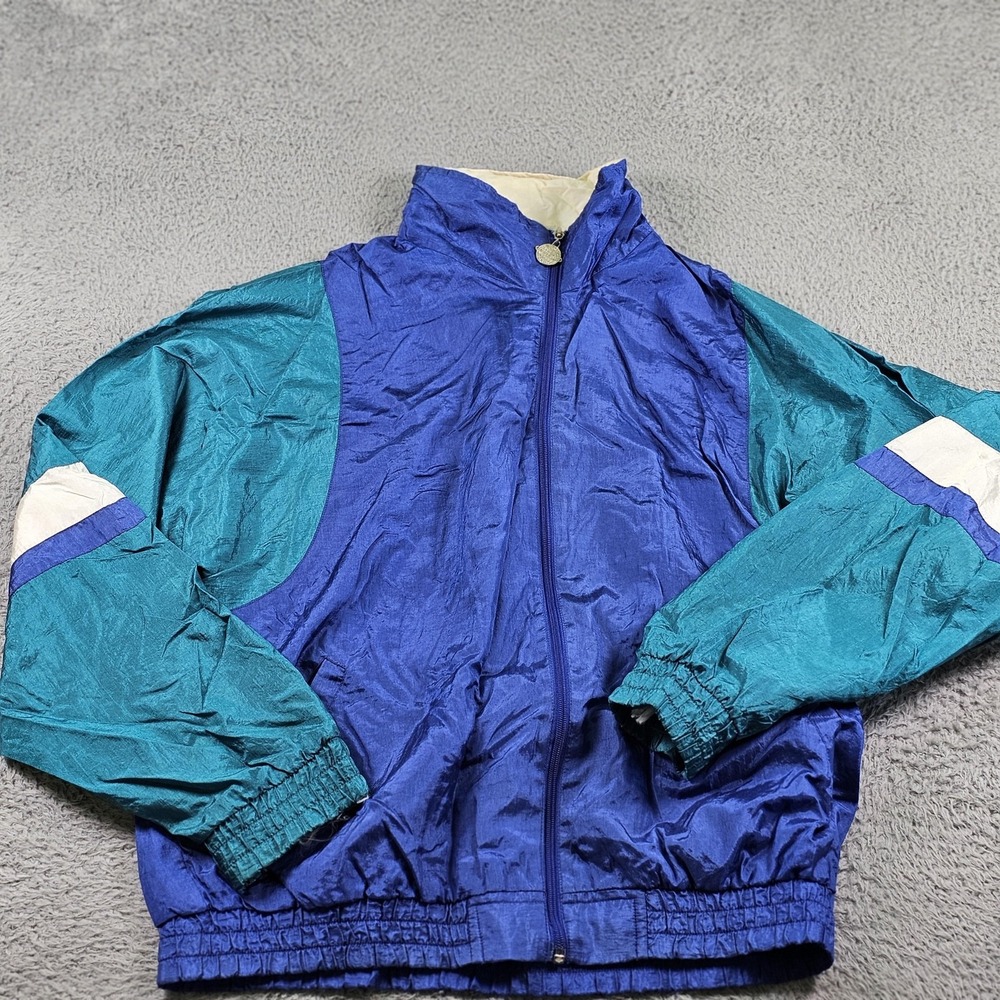 Vintage Members Only Jacket Mens Large Windbreaker Nylon Retro Zip 90s